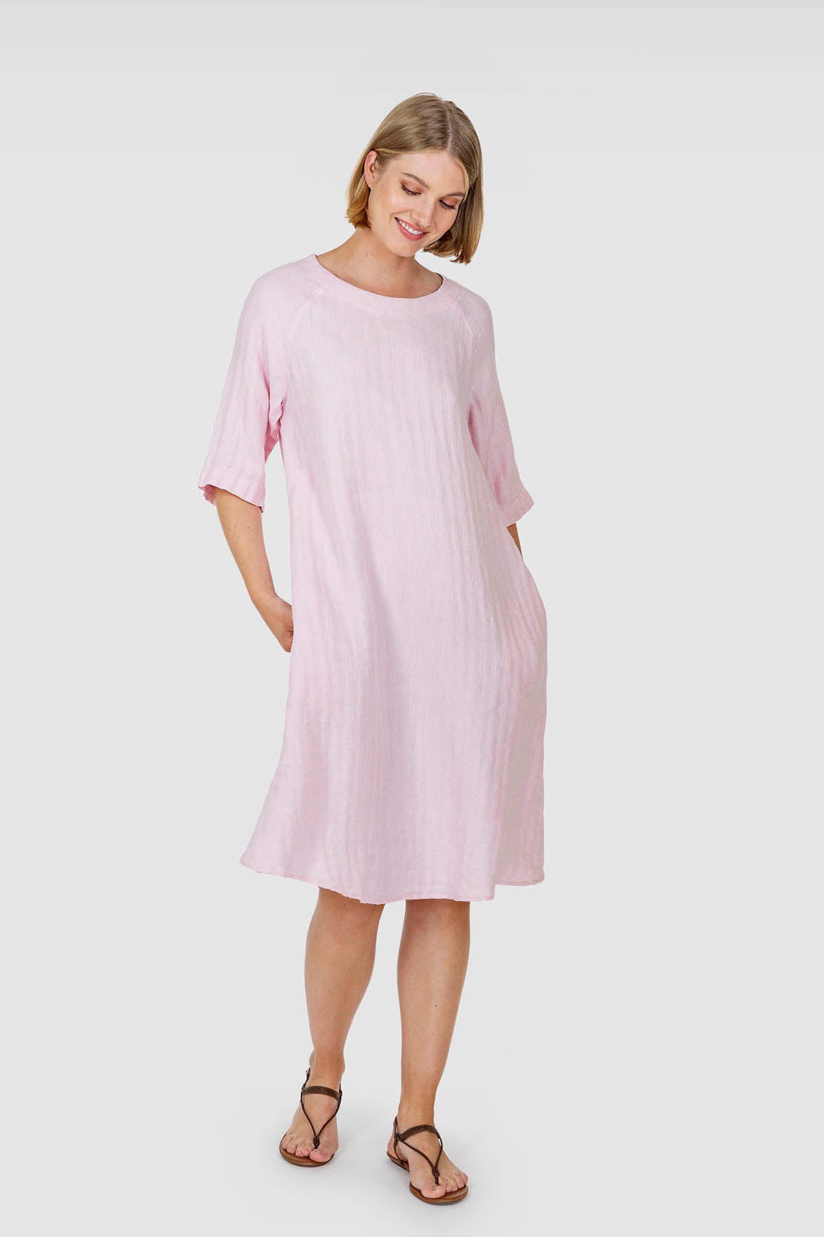 ARNO-mekko vaaleanpunainen