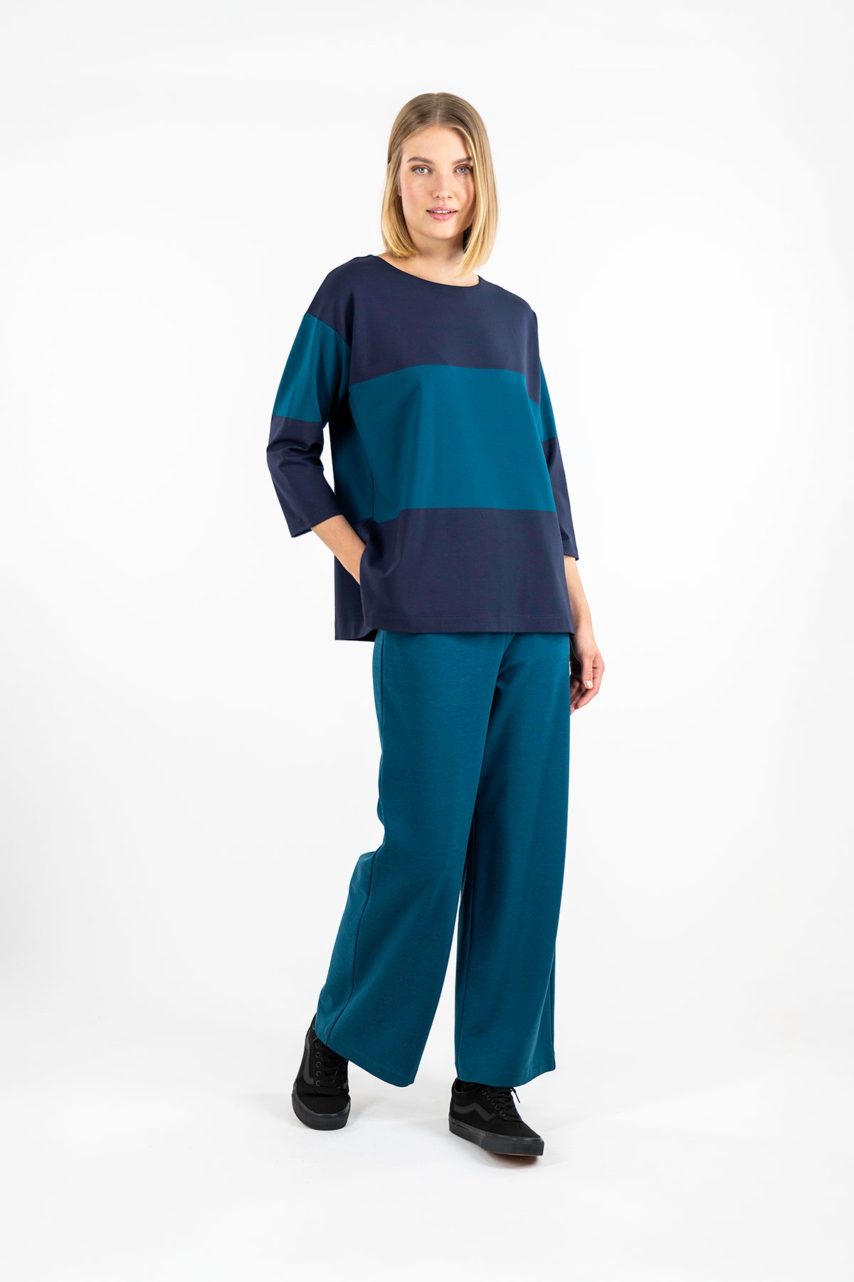 JUURI-paita tummansininen