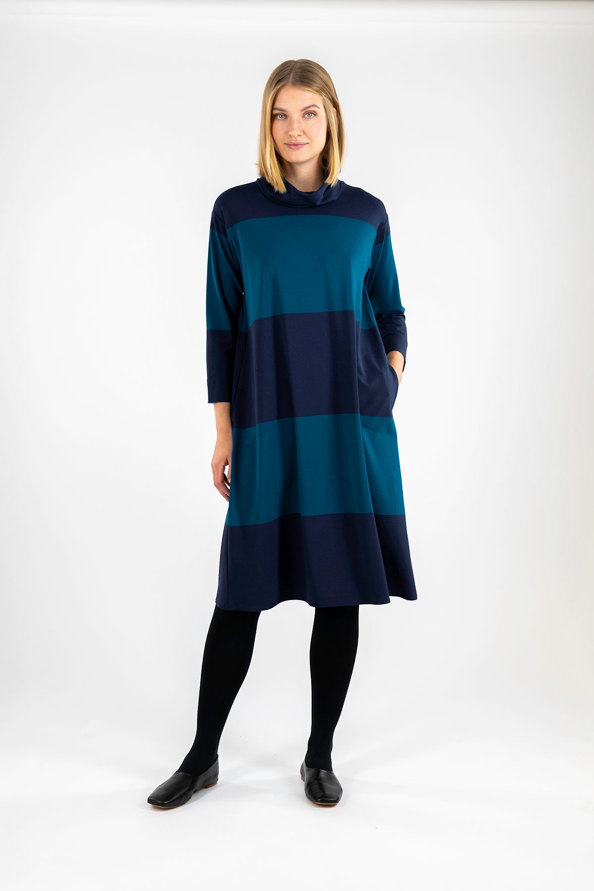 KONKELO-mekko tummansininen