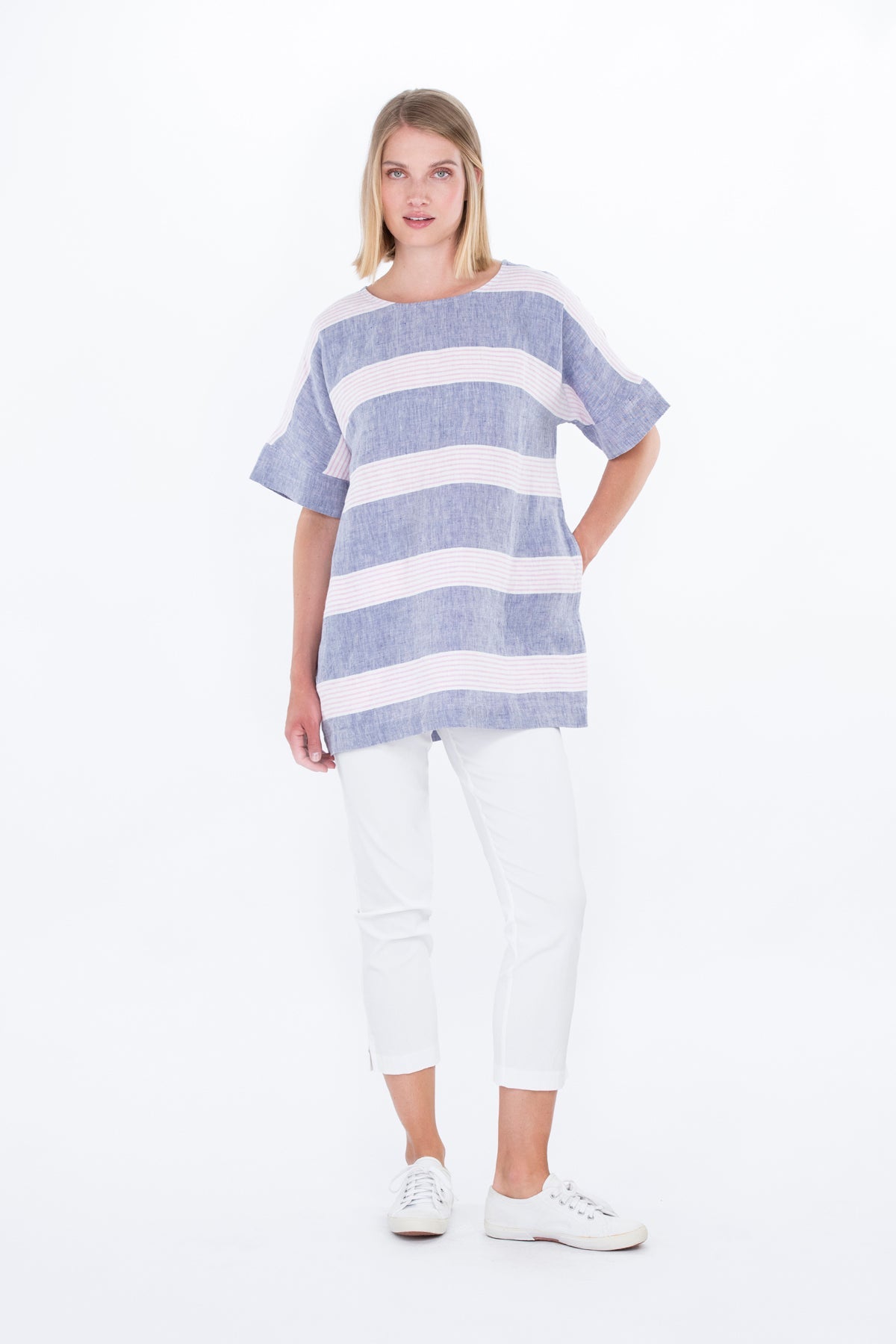 KUOHU-tunika violetti