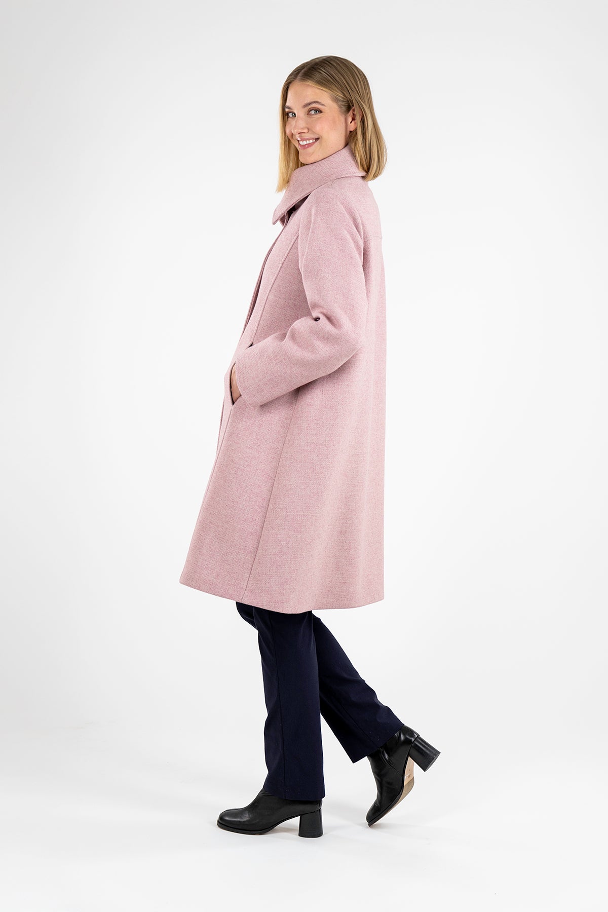 KURPITSA-takki vaaleanpunainen