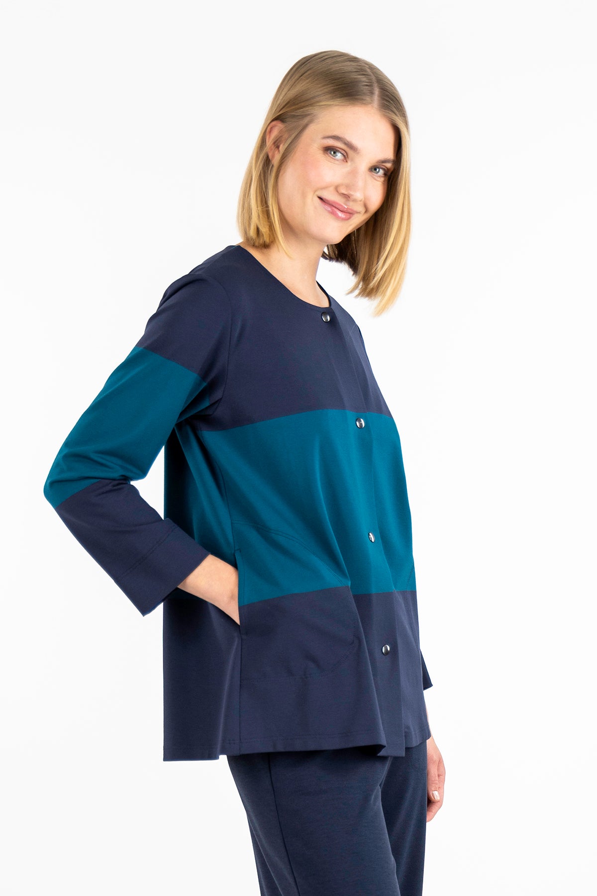 LATVA-jakku tummansininen