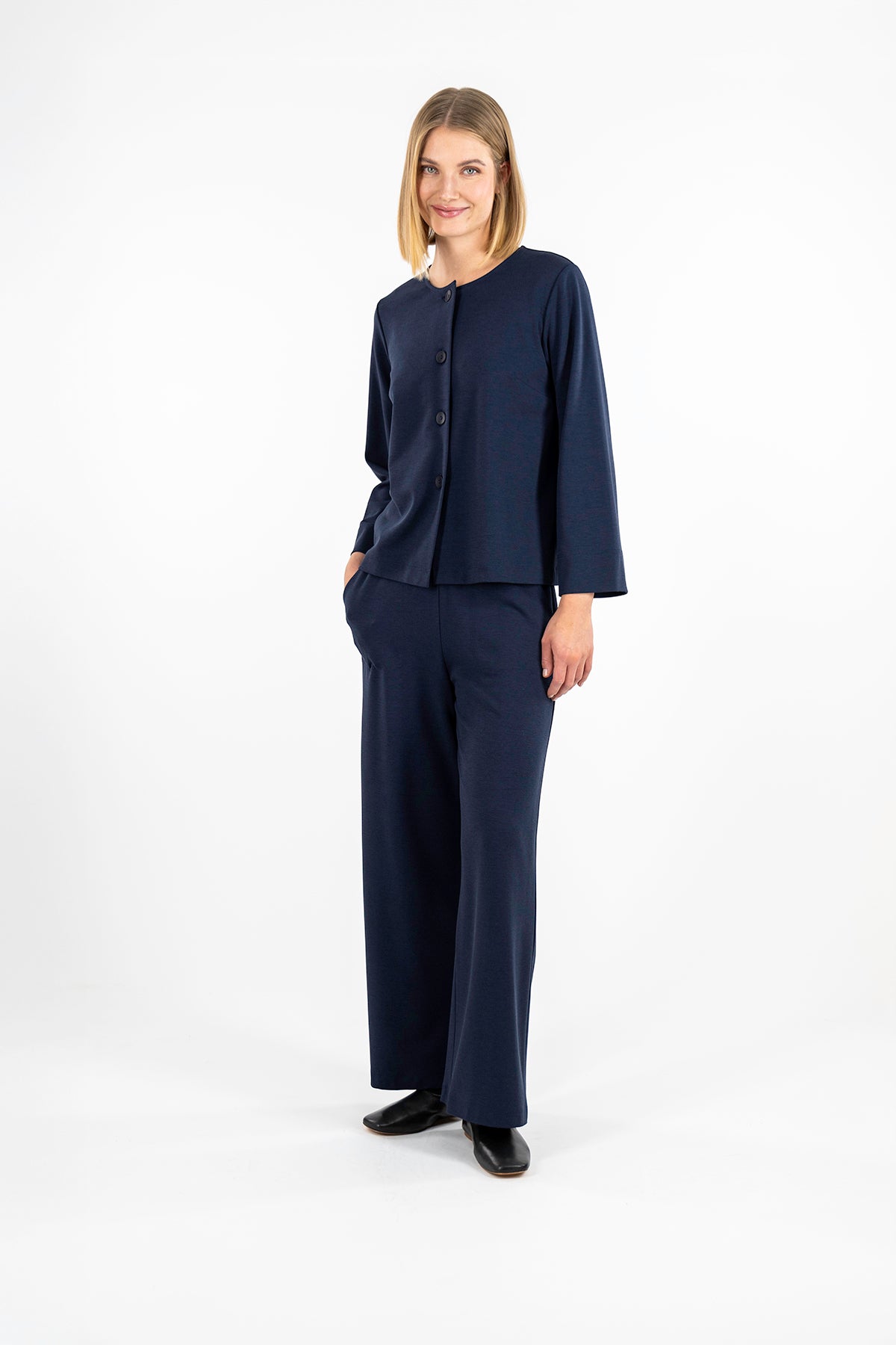 SENSO-housut tummansininen