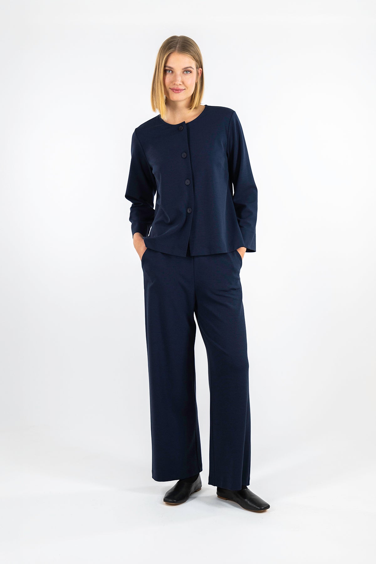 SENSO-housut tummansininen