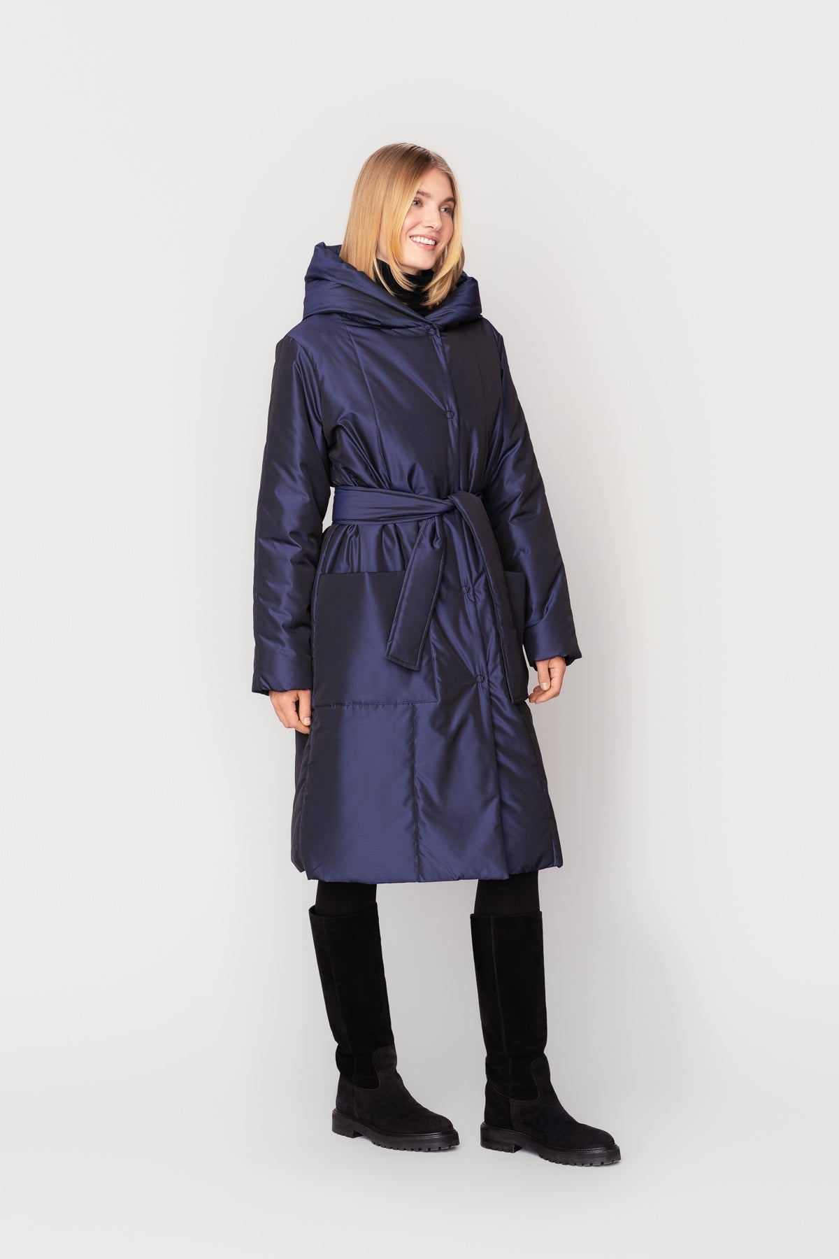 PUHURI-takki sininen