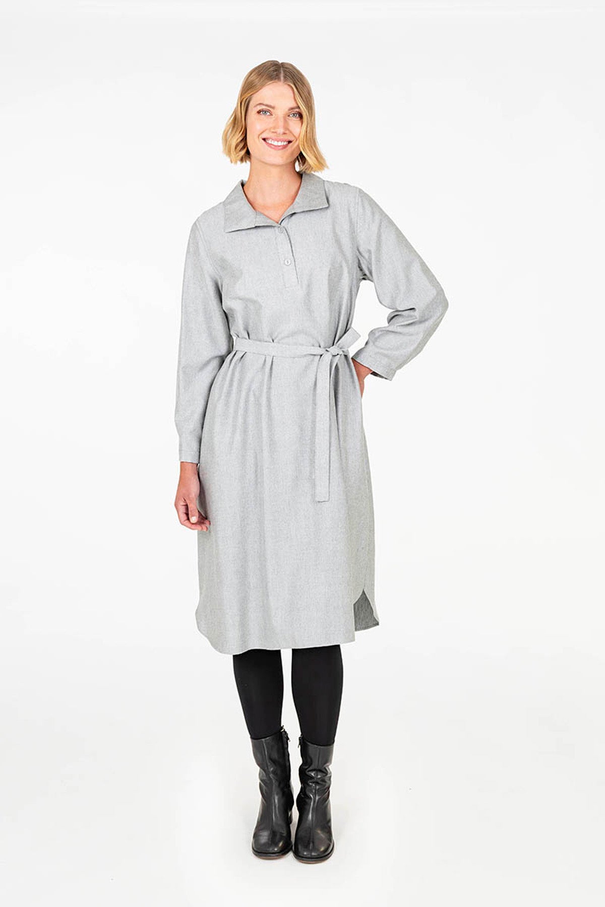 HIETA-mekko harmaa
