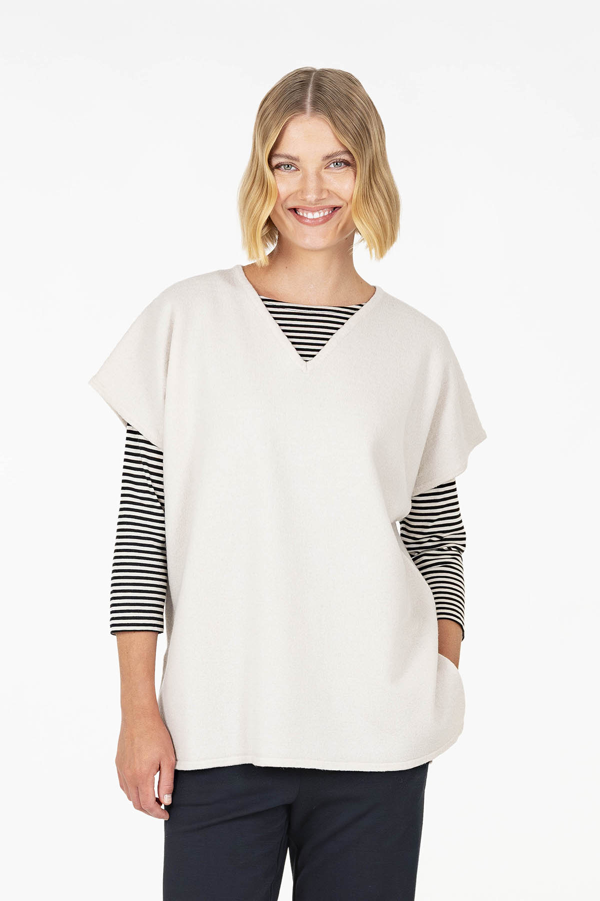 INDUS-neule beige