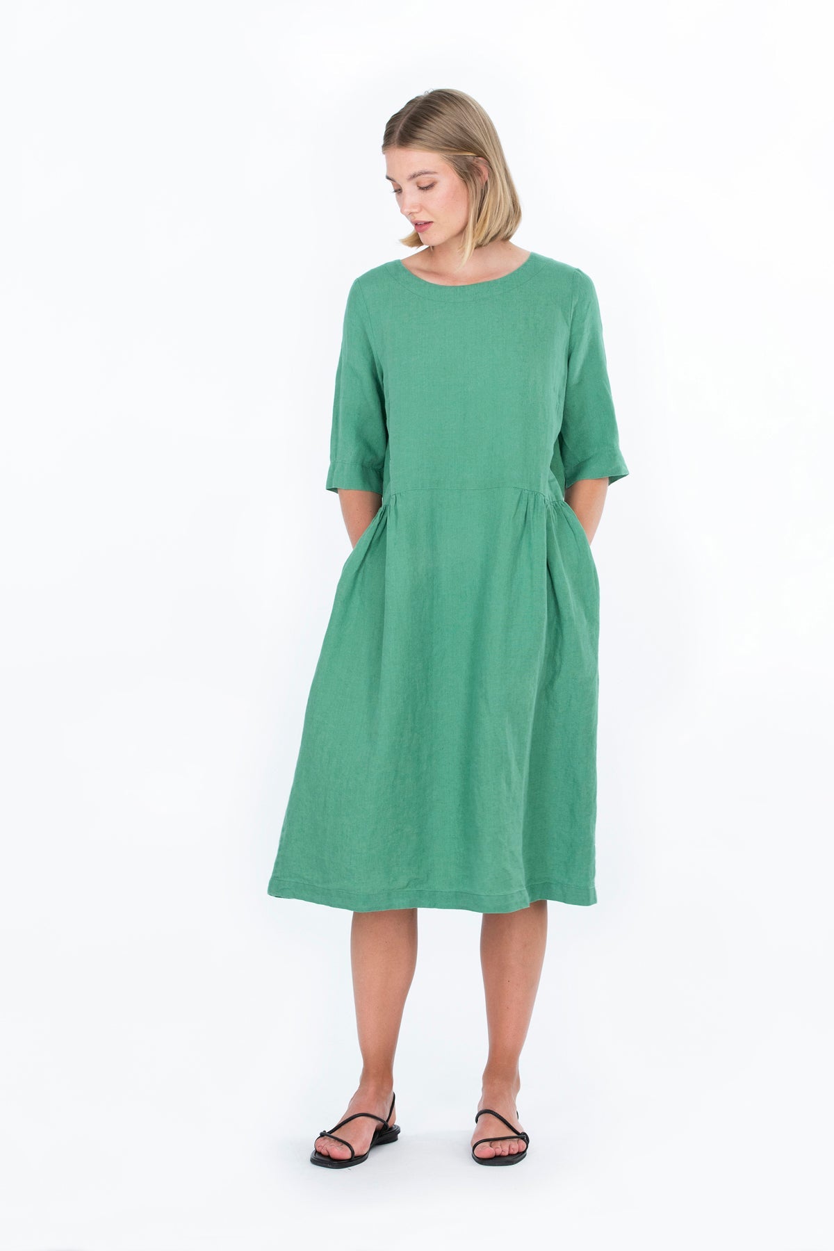 SARASTUS-mekko vihreä