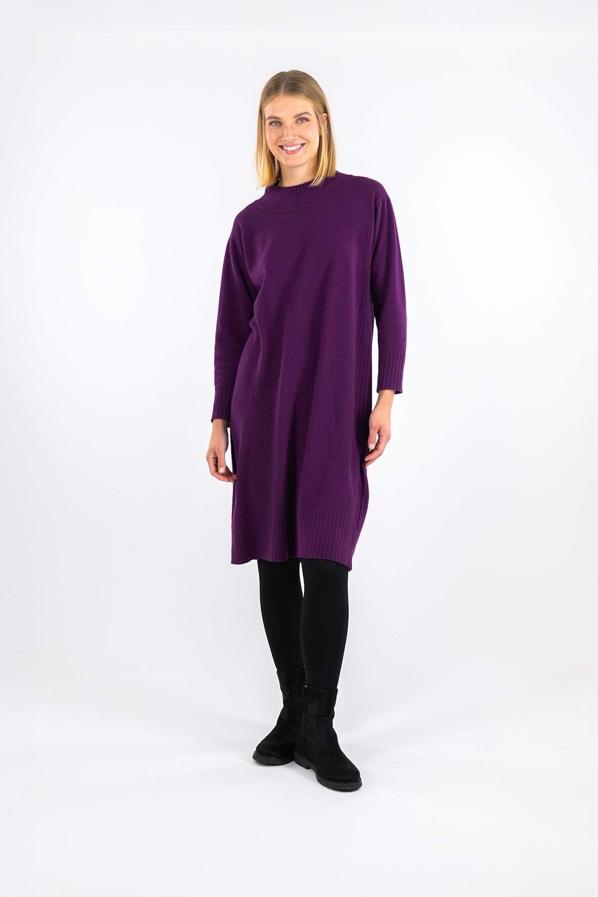 TORPPA-neulemekko violetti
